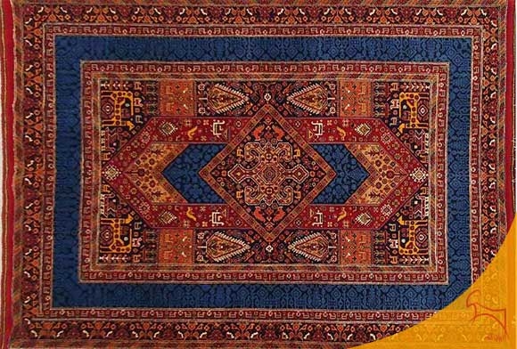 بررسی تفاوت فرش قشقایی درشت بافت و ریز بافت