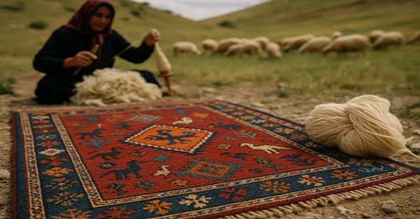 انواع فرش عشایری