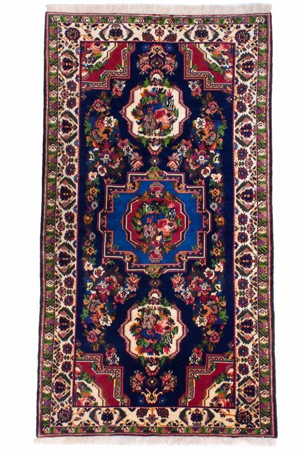 فرش دستباف آنتیک گلفرنگ فرادنبه کد 1426 (286 در 160)