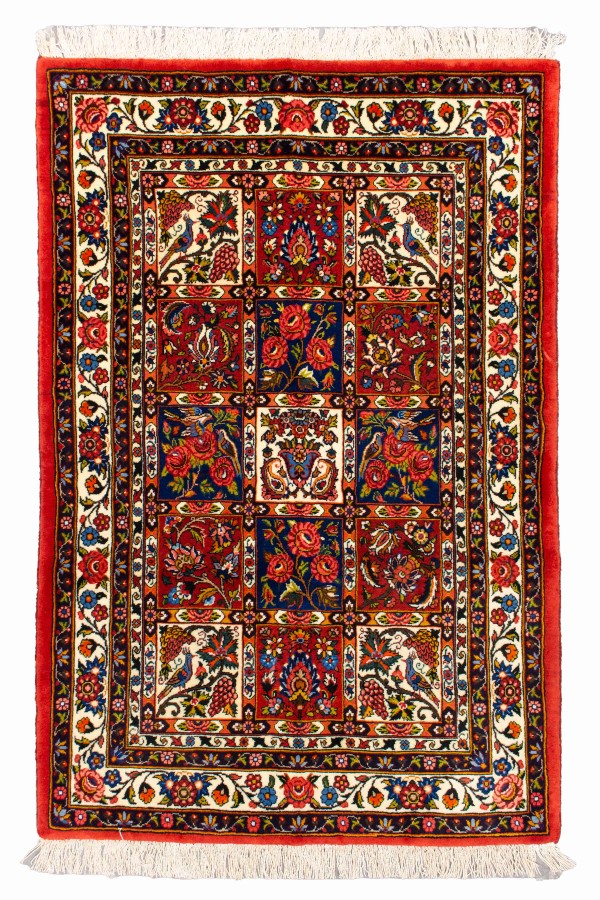 فرش دستباف خشت اصیل بختیاری دو متری کد 1029