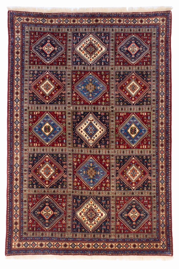 فرش دستباف یلمه شش متری خشتی کد 1325