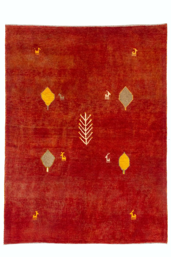 گبه دستباف قشقایی سه متری روناسی (200 در 150)